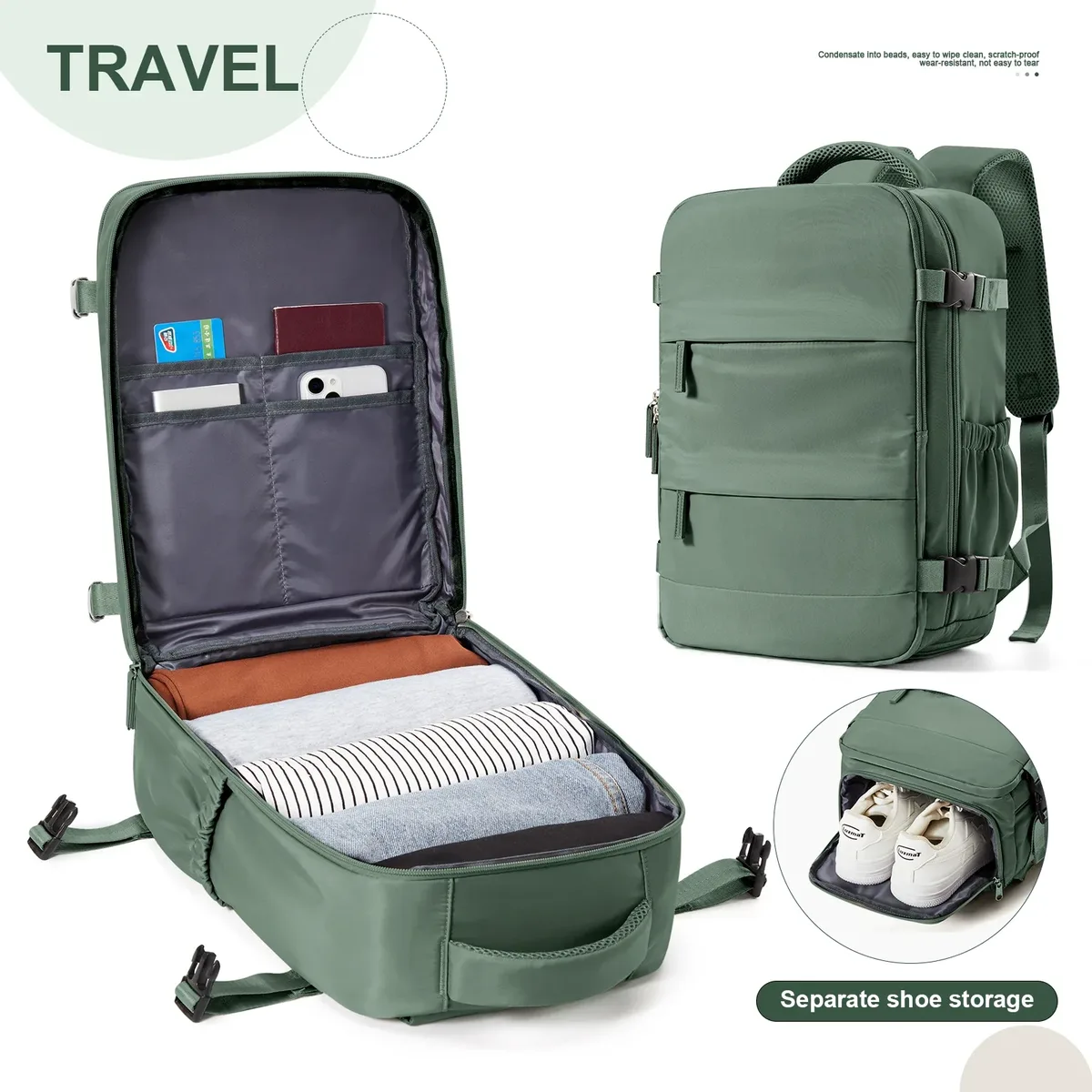 sac bandoulière pour homme et femme, sac à dos d'affaires en nylon de haute qualité pour ordinateur, sac à dos de voyage pour homme