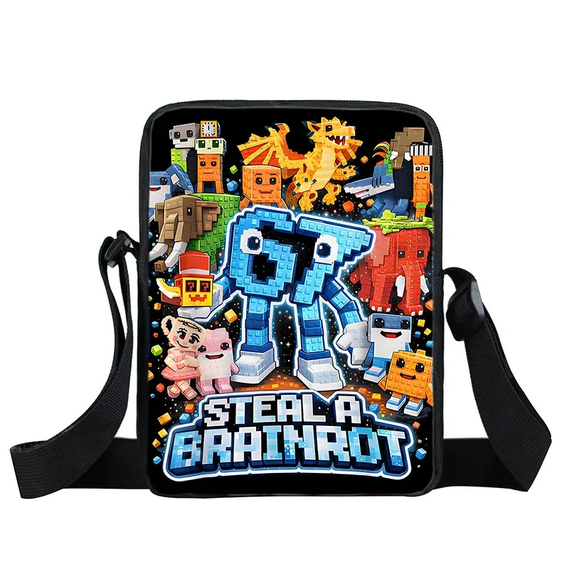 nouvel ensemble de 3 sacs à dos imprimés 67 six seven pour élèves du primaire, sac à déjeuner, trousse à crayons, sac d'école pour enfants