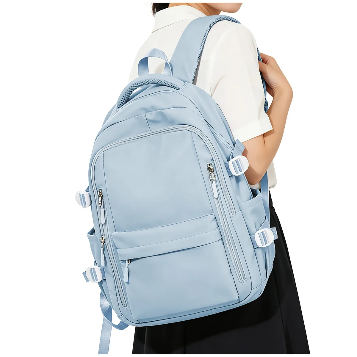 sacs à dos unisexes, sacs pour ordinateur portable de grande capacité, sacs à dos de voyage multi-compartiments, adaptés aux adolescents, sacs d'école décontractés pour tous les jours