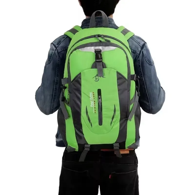 sacs à dos de voyage imperméables en nylon de qualité pour hommes, sacs de voyage d'escalade, sac à dos de randonnée, sac d'école de sport en plein air pour hommes et femmes