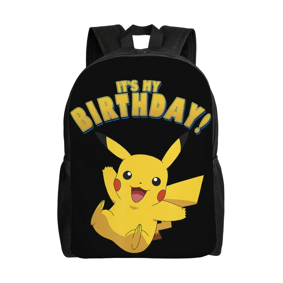 sacs à dos pokemon pikachu cracks a joke laughing daypack mochila campus sac à dos rétro lavable