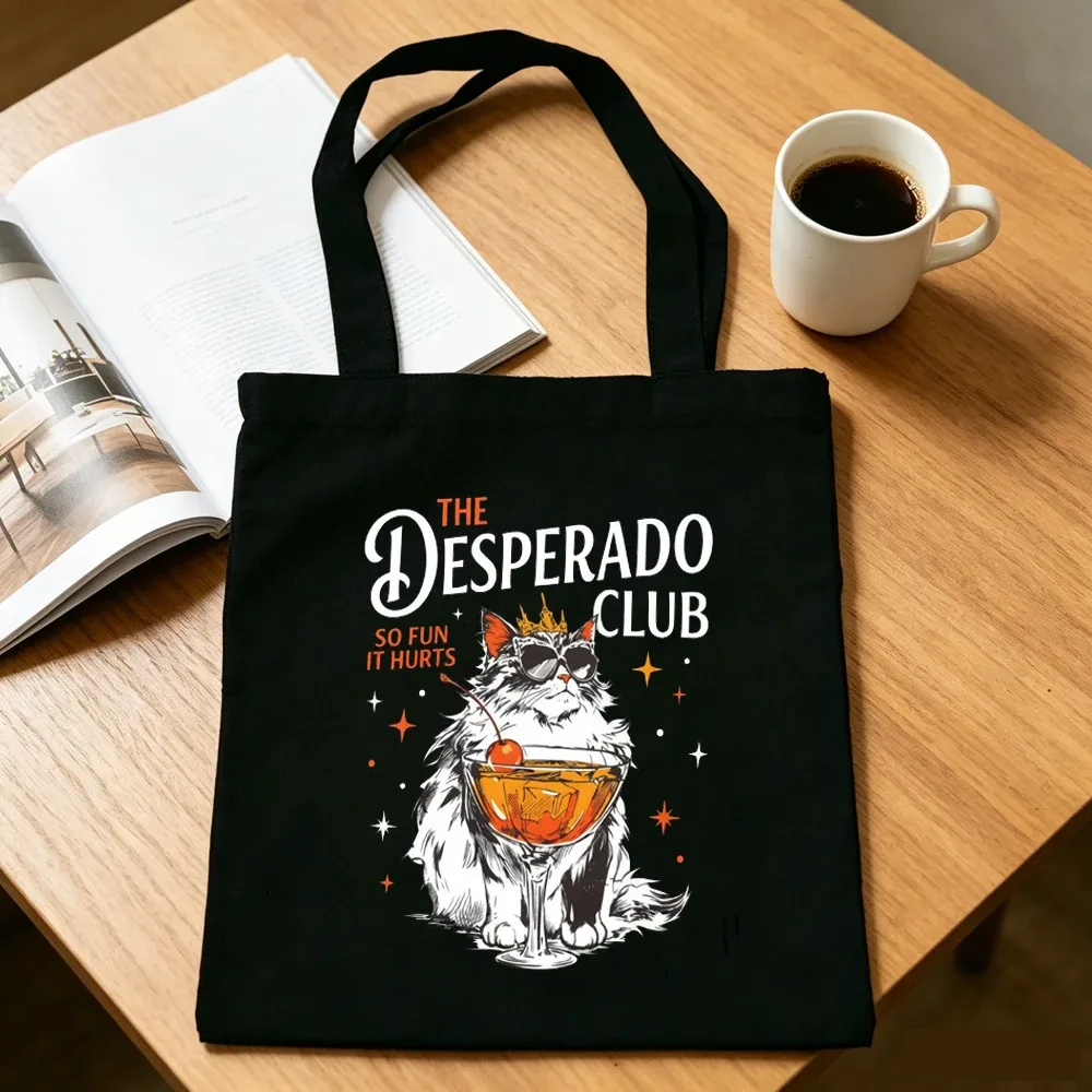 sac cabas réutilisable en toile dungeon crawler carl, style y2k, sac à bandoulière femme