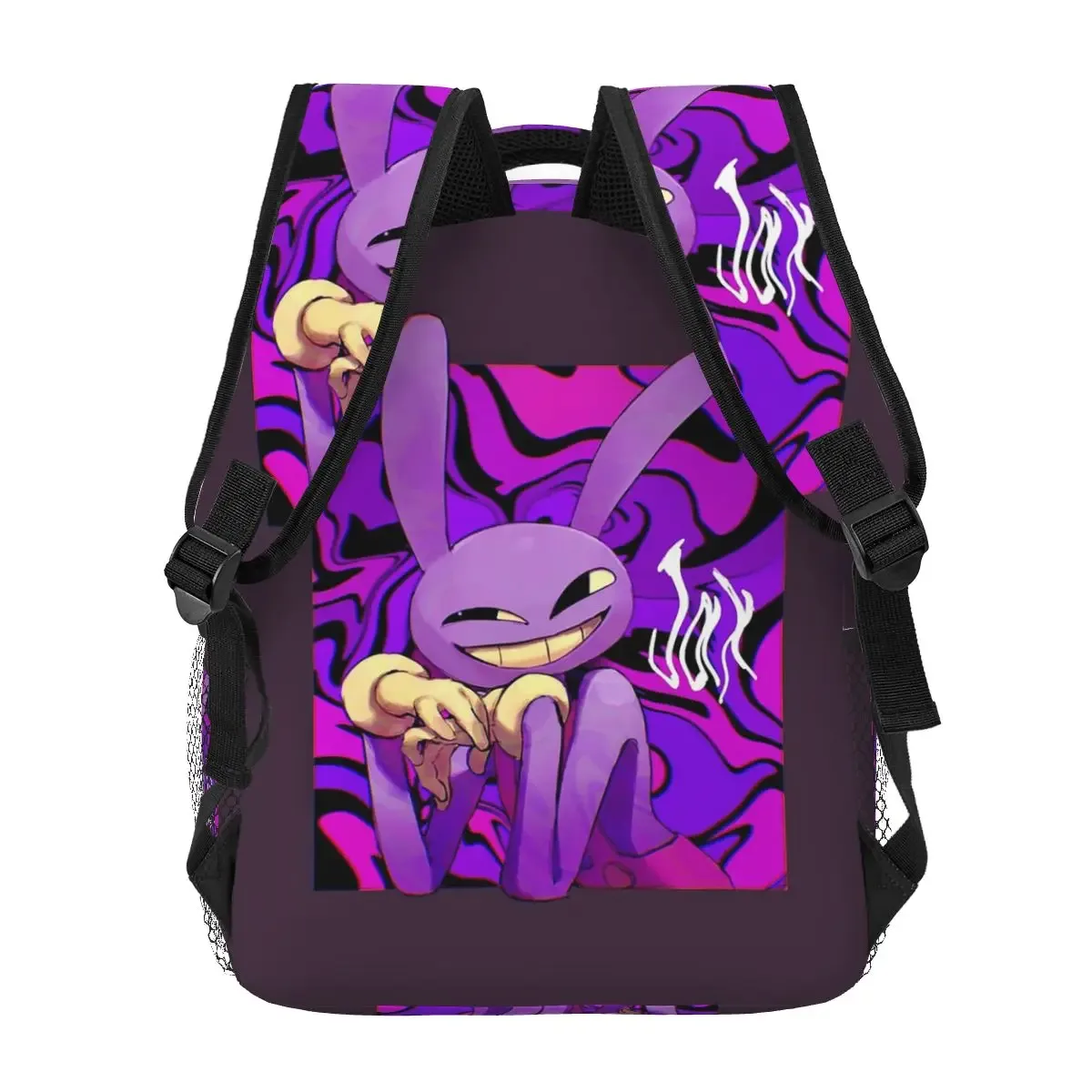 jax the amazing digital circus fanart animation series sacs à dos pour garçons et filles, sacs d'école pour étudiants, sac à dos pour ordinateur portable, sac à bandoulière