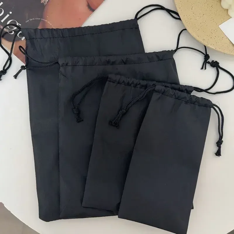 pochette de rangement à cordon en nylon, sac multifonctionnel, sacs pour voyage et activités de plein air de 10x20cm à 30x20cm, sac de rangement