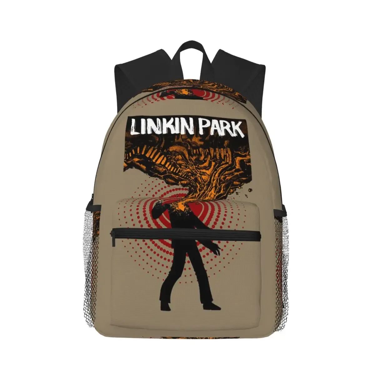 l-linkin-s p-park-s band sac à dos pour étudiant, sac d'école, randonnée, voyage, sac à dos pour garçons et filles, sac à bandoulière à la mode