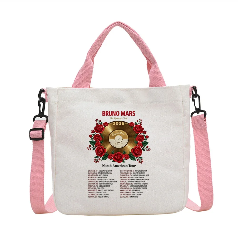 sac fourre-tout bruno mars, sac de shopping personnalisable, sac cabas, sac à bandoulière, sac fourre-tout femme