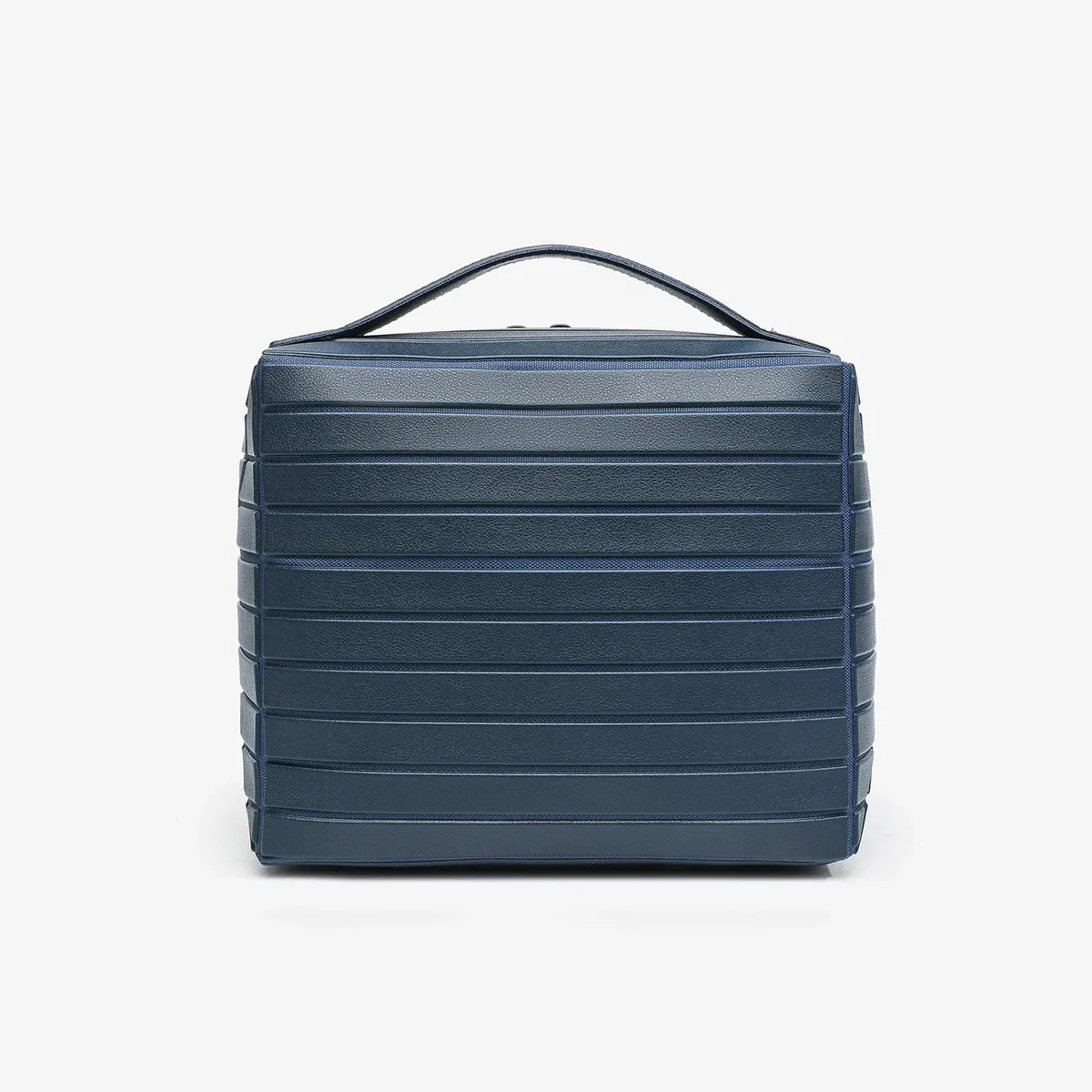 sac de rangement en pvc rayé grande capacité, trousse de toilette de voyage, organiseur de cosmétiques, pochette de maquillage portable pour femmes, sac à main de salle de bain