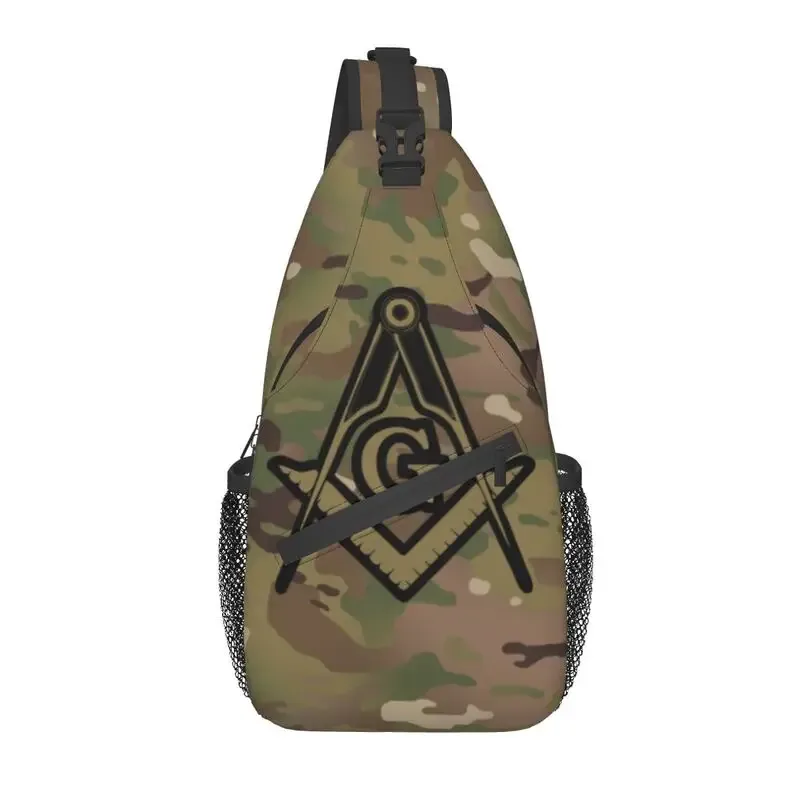 maçonnerie fronde poitrine sac à bandoulière hommes cool maçonnique franc-maçon épaule sac à dos pour voyage cyclisme