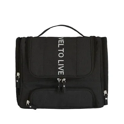sac à cosmétiques suspendu étanche pour hommes, organisateur de voyage, trousse de maquillage pour femmes, trousse de maquillage nécessaire, trousse de toilette pour lavage humide et sec