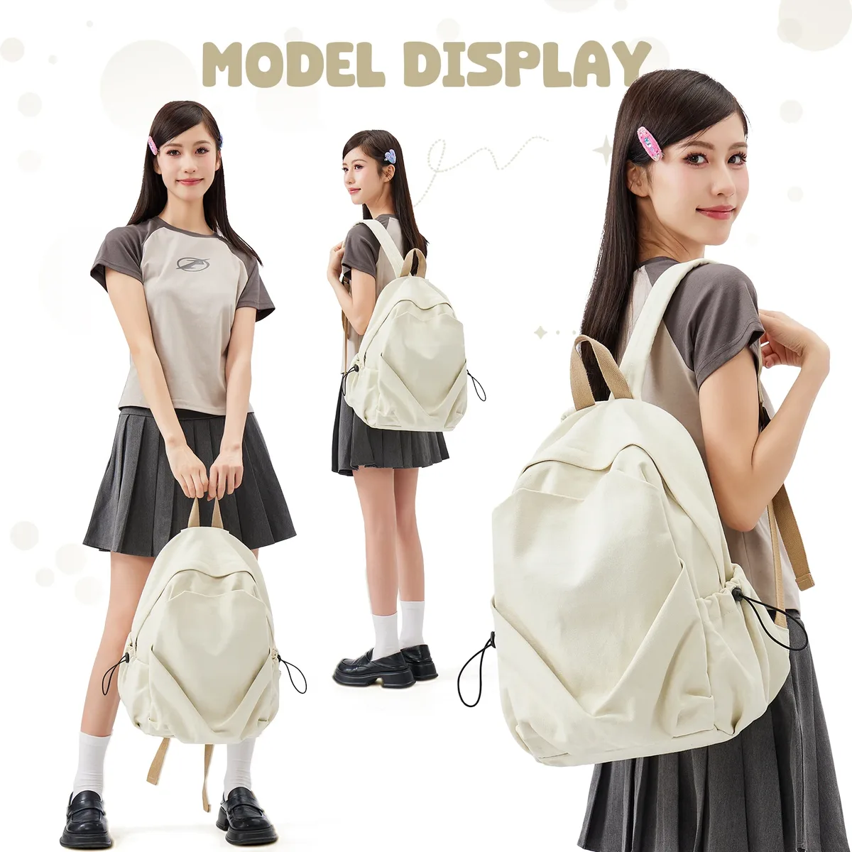 sac à dos scolaire pour fille et garçon, grande capacité, imperméable, sac à dos pour adolescents, sac à dos de voyage pour femmes, sac à dos décontracté pour ordinateur portable