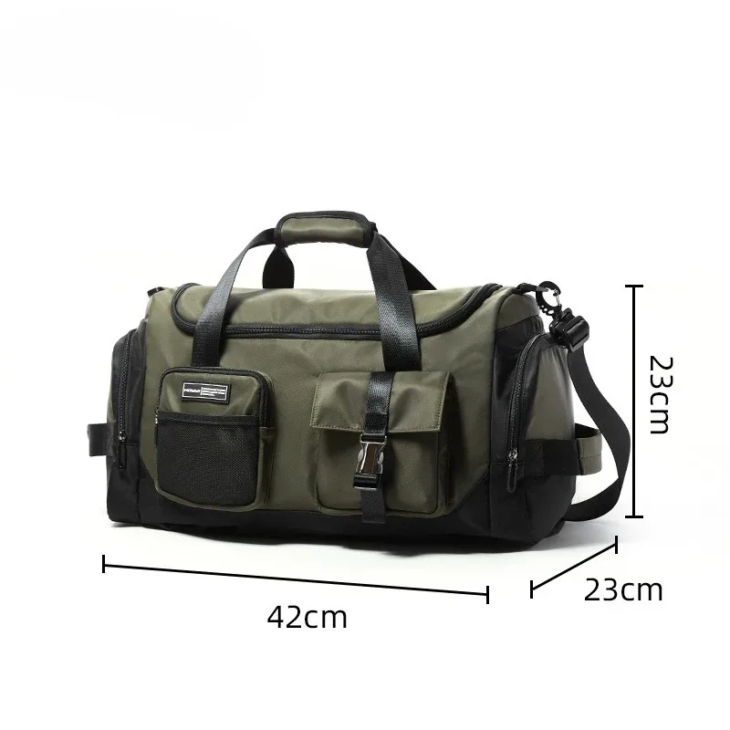sac à dos de voyage pour hommes, grande capacité, randonnée, multifonction, pour ordinateur portable, polochon, séparation sèche et humide, sac de sport pour hommes