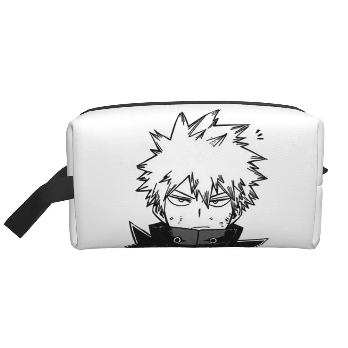 my hero academia – trousse de maquillage, organisateur de cosmétiques, trousse de toilette, trousse à cosmétiques pour femmes, trousse de beauté de voyage, trousse à crayons