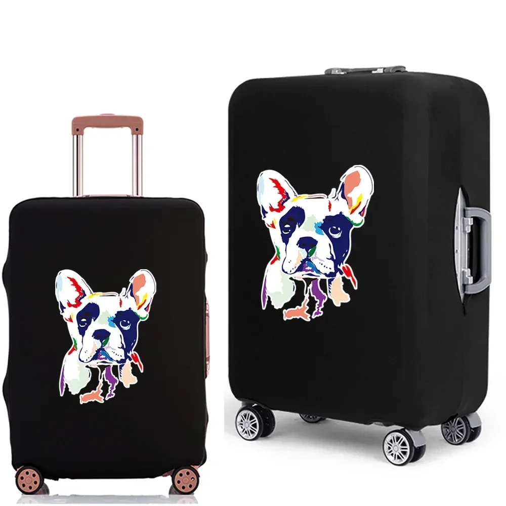 juste de protection élastique pour bagages de voyage, étui épais, housse anti-poussière, nouveau motif de chien, appliquer 18-28, 2022