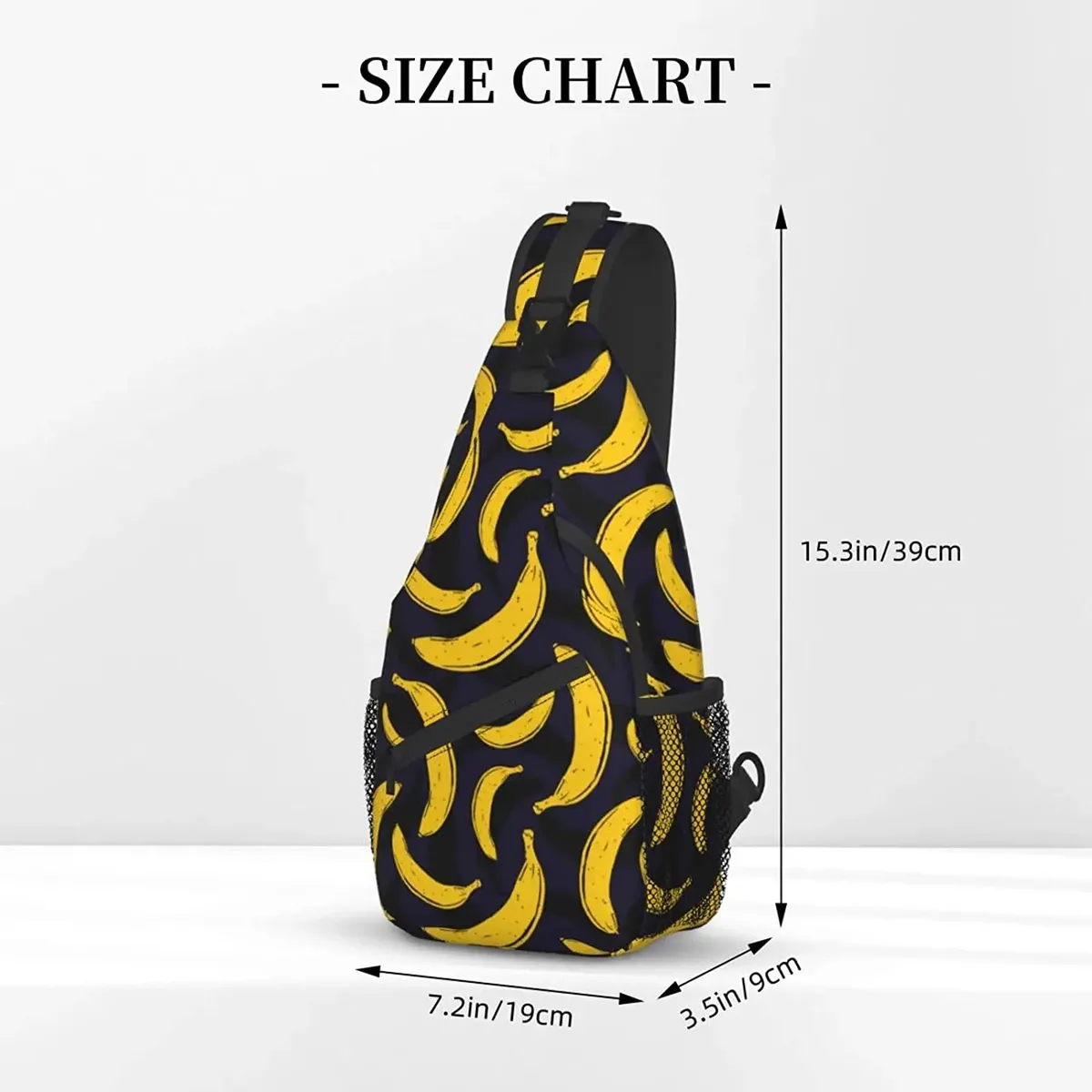 Sac à bandoulière à motif de gels sans couture pour femmes et hommes, sacs à bandoulière à imprimé fruits, sac à dos décontracté, sac de poitrine, sac à dos initié
