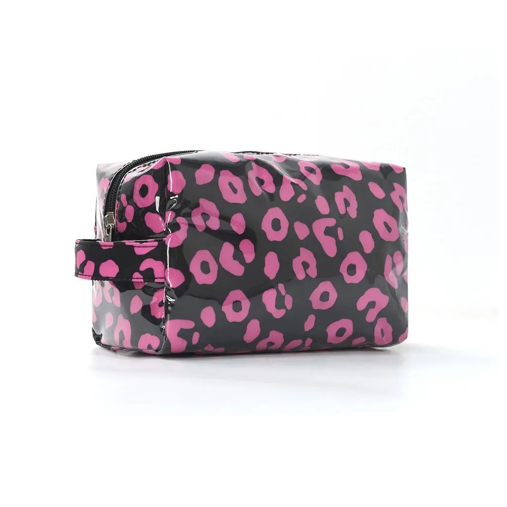 grande trousse de toilette de voyage rayée grande capacité, organisateur portable étanche pour maquillage et soins de la peau, idéale pour les vacances et les voyages en bus