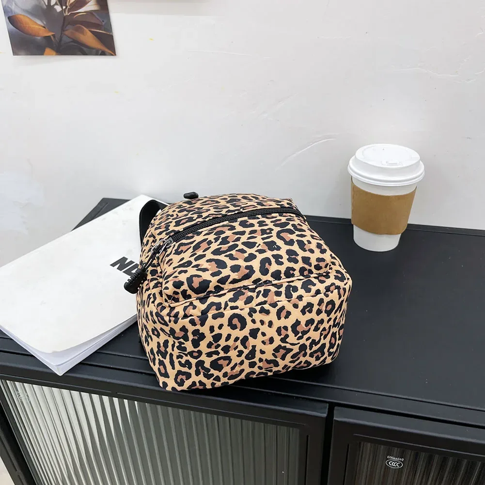 sac à dos vintage pour femme, motif animalier imprimé, sac à dos décontracté pour jeunes filles, grand sac à main de voyage quotidien, style preppy