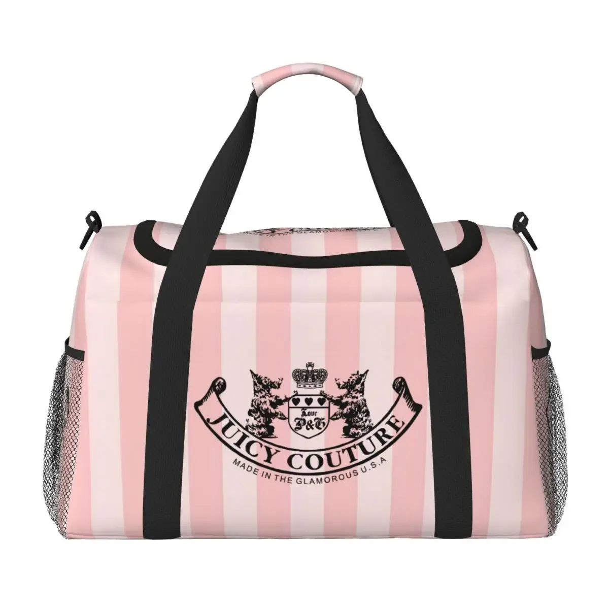 j-juicy-c-couture sac de voyage unisexe, sac à bandoulière, sac de cabine, sac fourre-tout grande capacité, sac de week-end, sac de sport