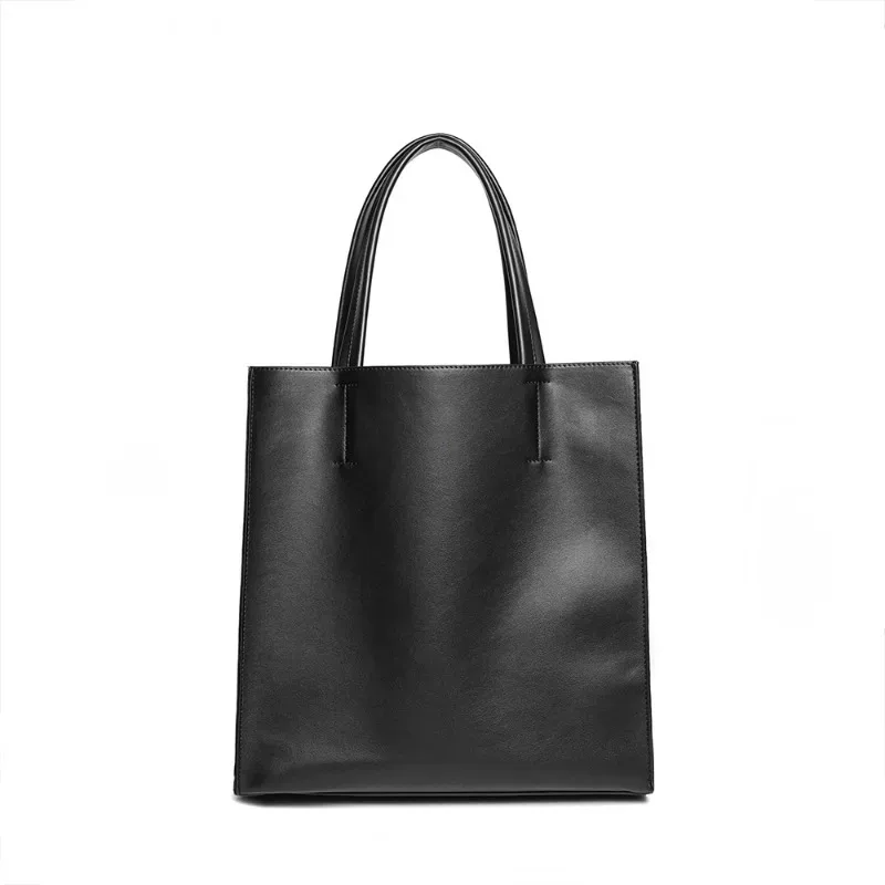 sac à main vertical de grande capacité pour hommes, tapis pliable, sac pour ordinateur portable d'affaires avec sous-sac, matériau pu souple