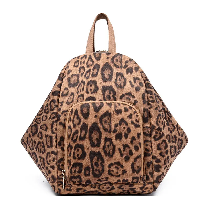 sac à dos tendance pour femmes, léger, de voyage, imprimé léopard, de grande valeur, pour l'extérieur, à dos quotidien, nouvelle collection