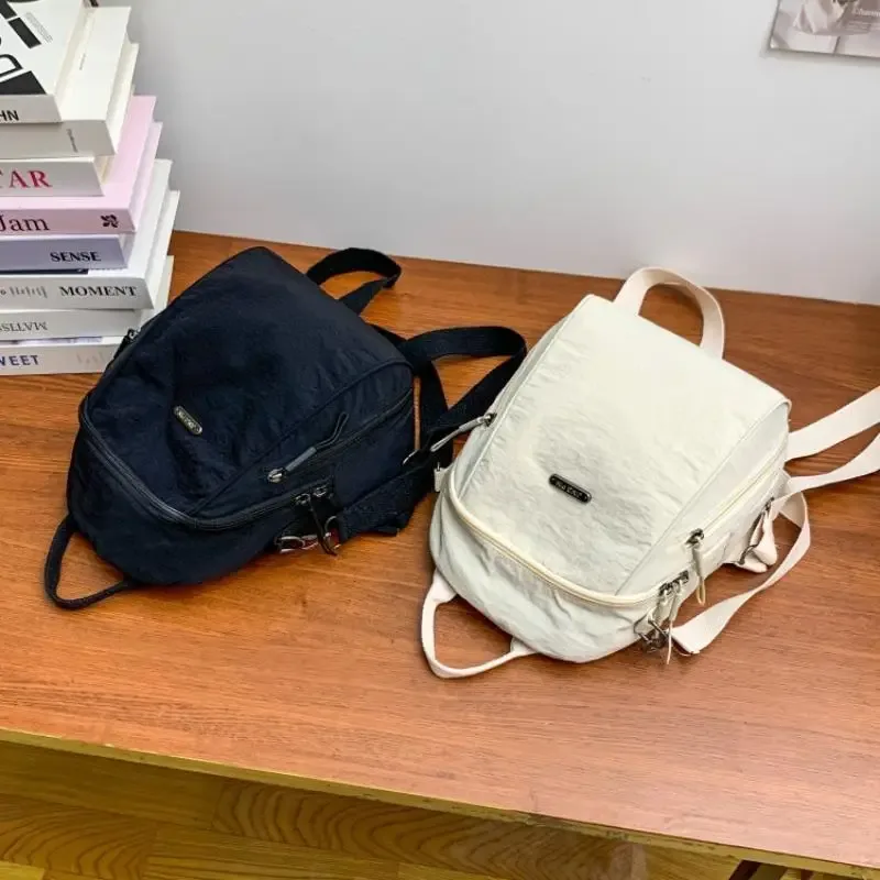 sac à dos coréen tendance de grande capacité, sac léger pour les trajets quotidiens, sac à dos décontracté pour femmes