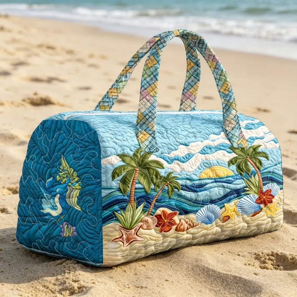 sac de voyage matelassé grande capacité, artisanat de matelassage 3d, sac de voyage, sacs fourre-tout, sac à main pour courtes distances