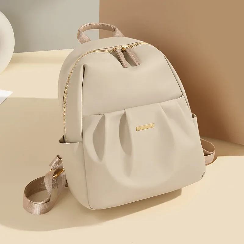 golf mignon sacs à dos pour femmes élégant dames sac à dos sac à main couleur unie petit sac à dos sacs multi poches esthétique femme sac