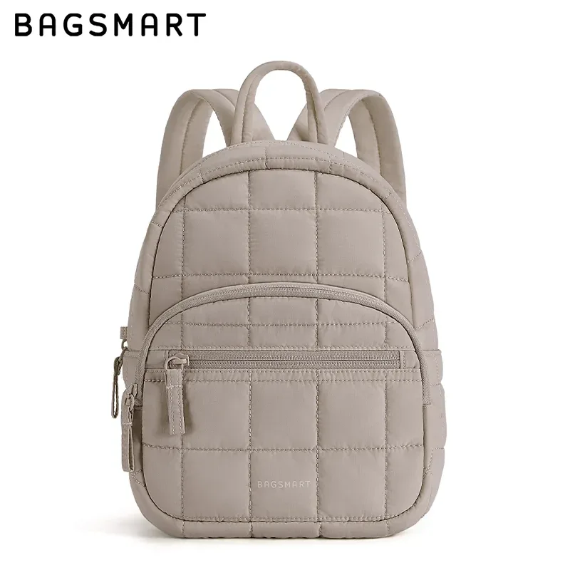 bagsmart petits sacs à dos femmes mignon fille collège livre sac multi-fonction mini sac à dos pour loisirs voyage simple femme sac à dos