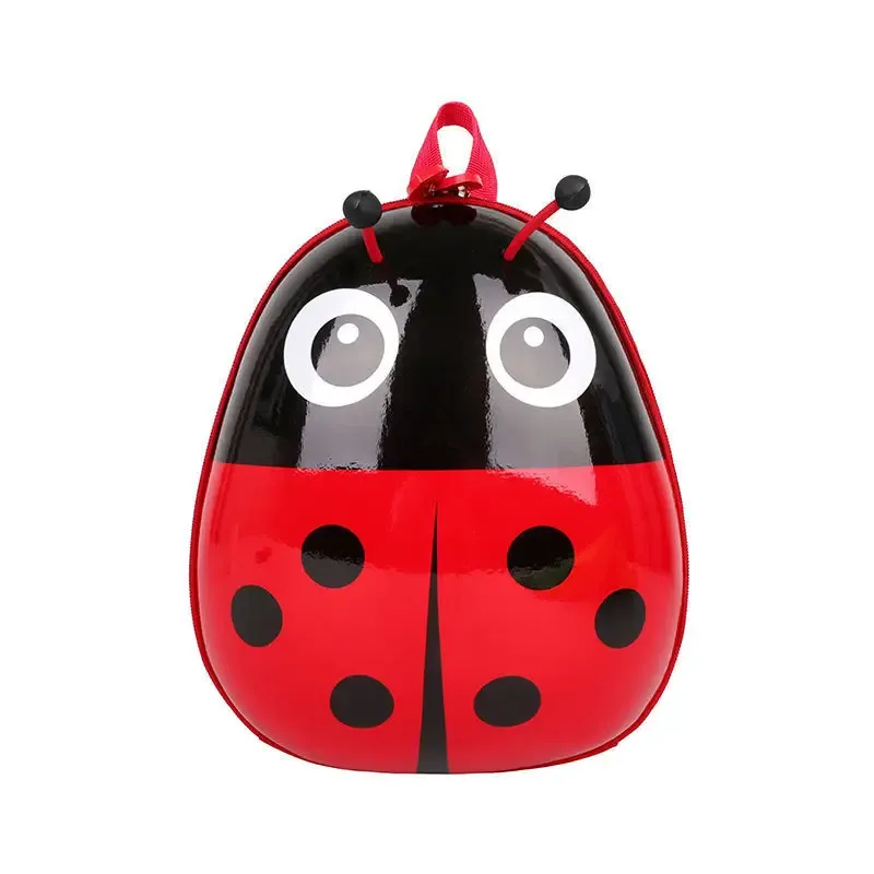 coquille d'oeuf sac pour enfants motif coccinelle maternelle garçons et filles étudiants classe sacs à dos mochila escolar sacs d'école