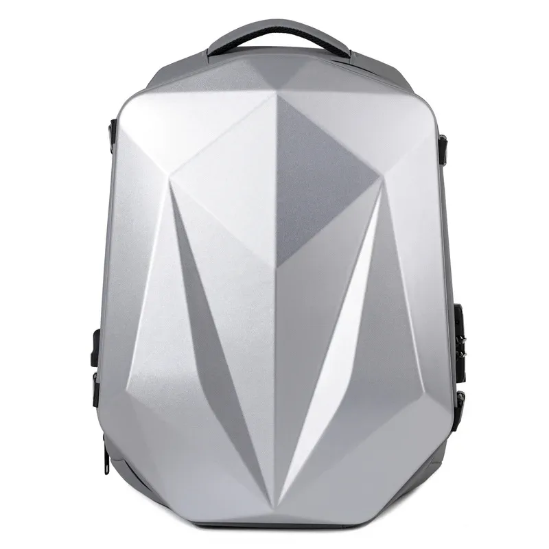 sac pour ordinateur portable de grande capacité, sac à dos à coque rigide pour casque de sport électronique pour moto, sac à dos antivol pour voyage d'affaires de 18 pouces