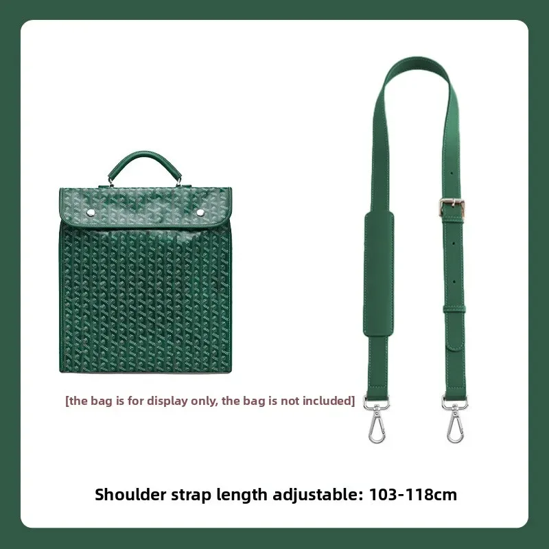 accessoires de sac de luxe en cuir véritable, sangle réglable avec fermeture magnétique, remplacement pour un confort optimal des épaules, sac à dos de créateur haut de gamme