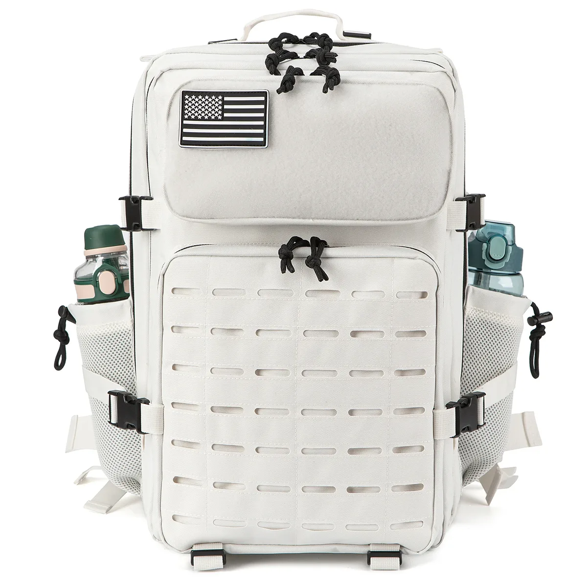 sac à dos tactique 45l, sac de survie, sac de chasse, sac à dos molle, sac de sport pour hommes, sac à dos de randonnée edc pour extérieur avec porte-bouteille
