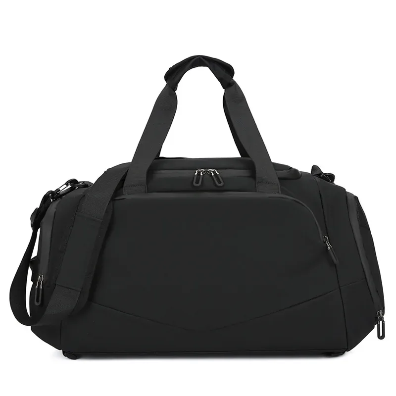 sac de sport triple avec logo, sac à dos double, sac à bandoulière, sac à main, image personnalisée, grande capacité, sac de voyage pour hommes et femmes