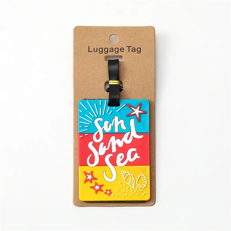 accessoires de voyage : étiquette de bagage créative corgi & chat, style mode, étiquettes de voyage portables et anti-perte pour valise