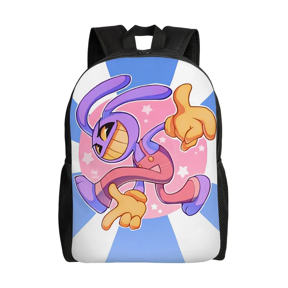 sac à dos thermique jax cartoon digitals circus, sacs à dos de voyage, sacs d'école à motif design pour étudiants, sac à dos élégant