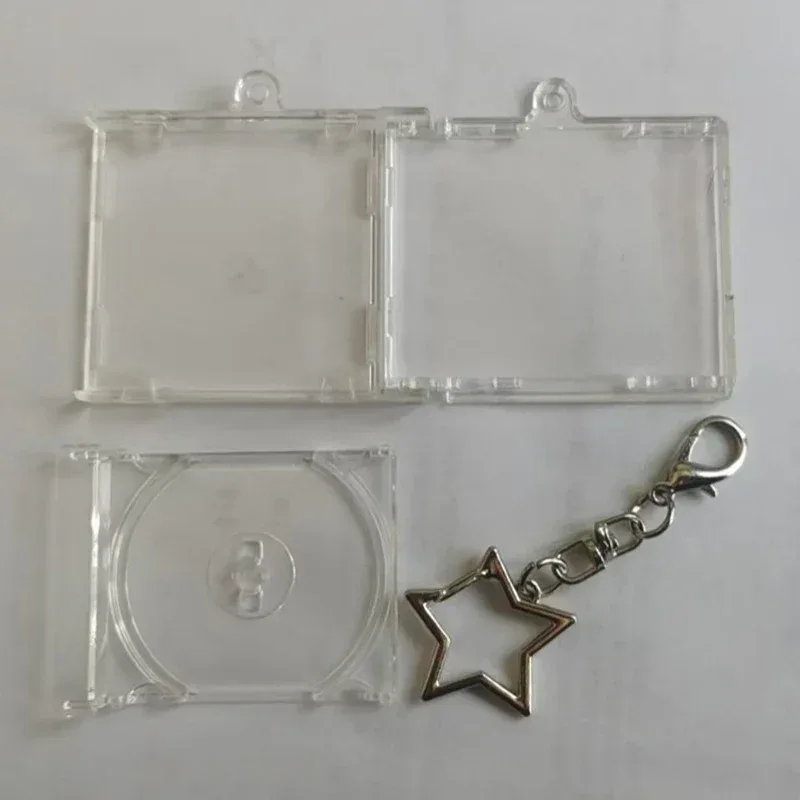mini fonction nfc étui pour disque cd porte-clés sac charme idole album commémoratif bricolage sac à dos périphérique 1 pièce