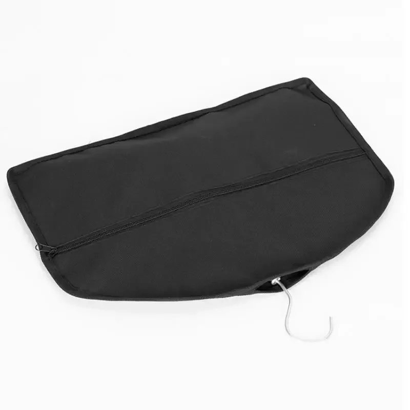 pochette de rangement de sécurité dissimulée à suspendre, avec fermeture éclair, antivol, pour voyage, maison, objets de valeur, passeport, argent, bijoux
