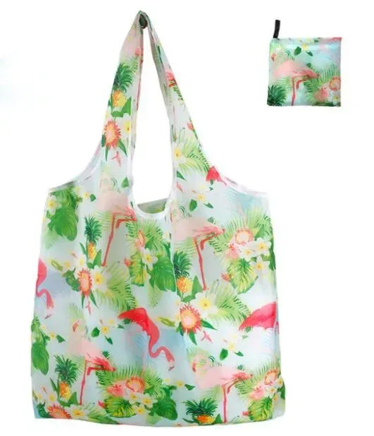 grands sacs de rangement pliables pour l'épicerie, fourre-tout en poudres recyclables, écologiques, rapduty, lavables