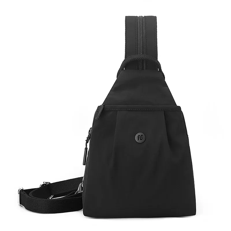 aotian sacs à dos imperméables multifonctionnels poitrine bandoulière sacs à bandoulière pour femmes adolescentes voyage sac de bouteille d'eau en nylon