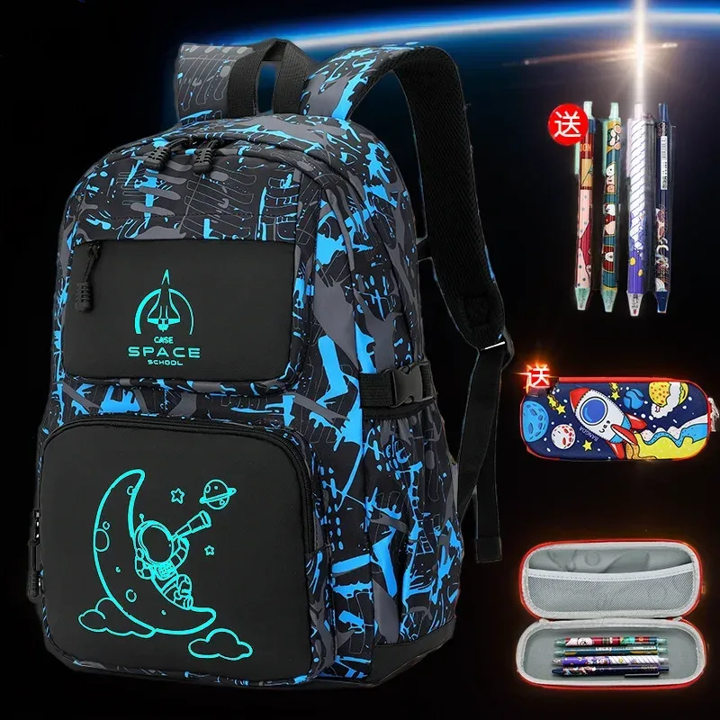 sac à dos scolaire léger et imperméable pour garçons, grande capacité, idéal pour les élèves de la 3ème à la 6ème année, sac de voyage décontracté à bandoulière pour étudiants