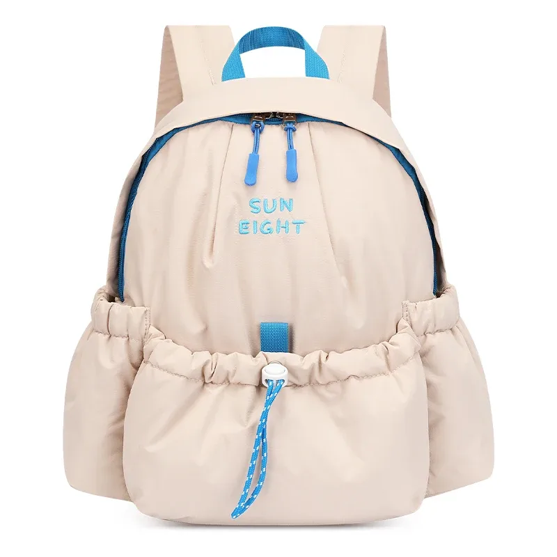 sun eight daily puff backpack sacs à dos souples de petite taille pour l'école, couleurs bonbon, 12 pouces