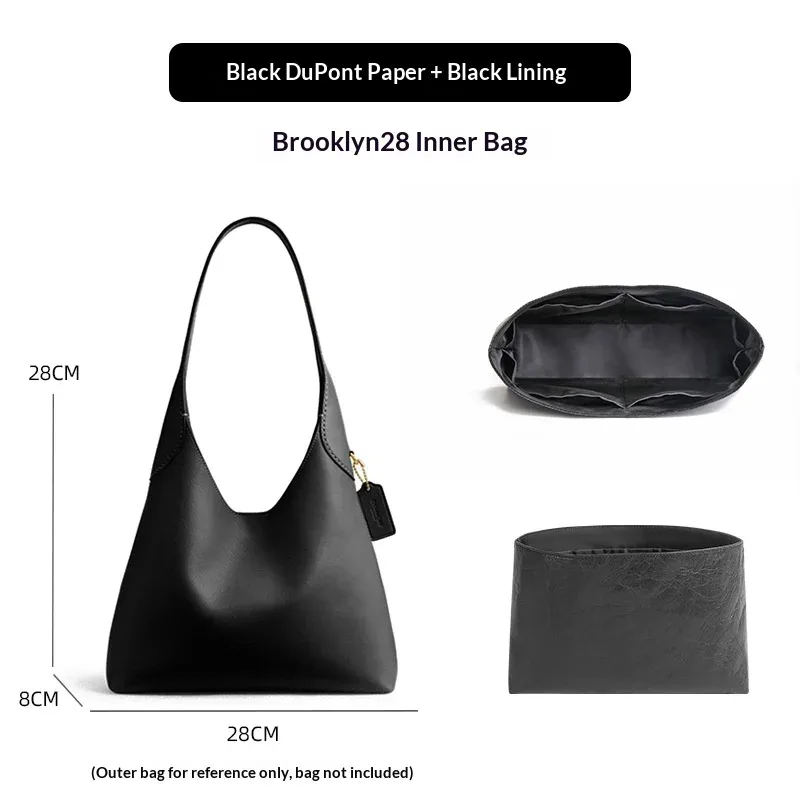 insert organisateur de sac pour brooklyn 28 39, ultraléger, étanche, durable, support de rangement, modification intérieure, accessoires de sac