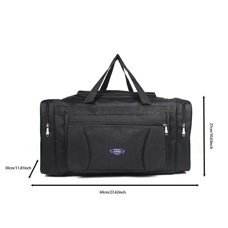 oxford – sacs de voyage imperméables pour hommes, bagages à main, grand sac de voyage d'affaires de grande capacité, sac de voyage pour week-end