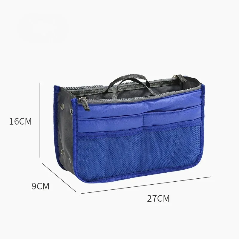 organisateur de sac à main en nylon pour femme, grand insert de rangement pour sac de voyage, trousse de maquillage, sac fourre-tout pas cher pour femme