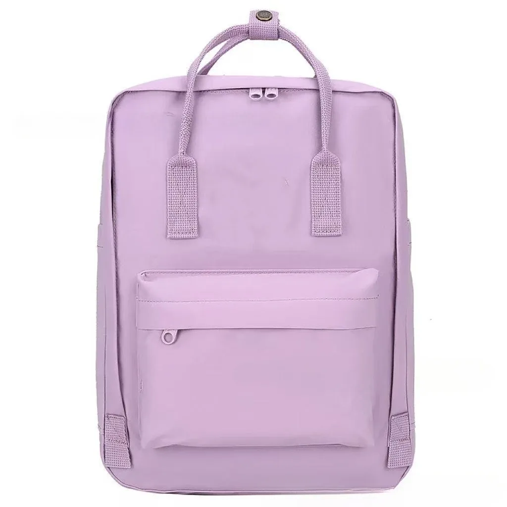 sac à dos en toile de grande capacité, sac d'école pour étudiants, sac à dos léger pour ordinateur portable, sac de voyage décontracté pour hommes et femmes