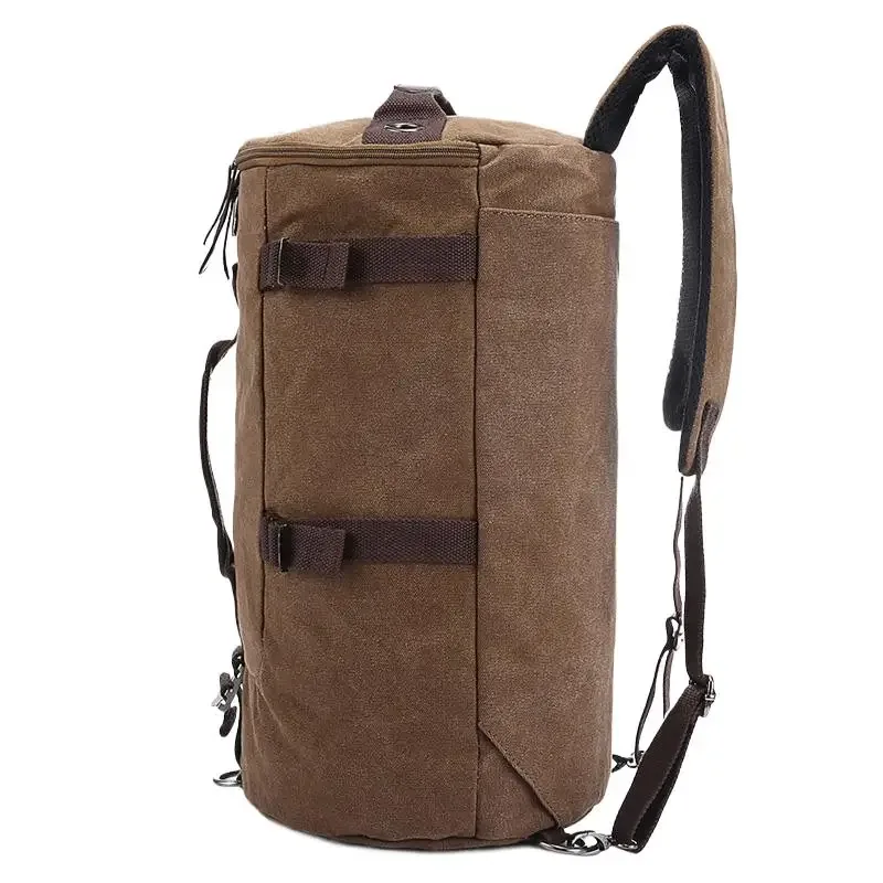 2025 haute qualité hommes sac toile sac à dos grande capacité homme sac de voyage alpinisme sac à dos de haute qualité 2 tailles sac à dos