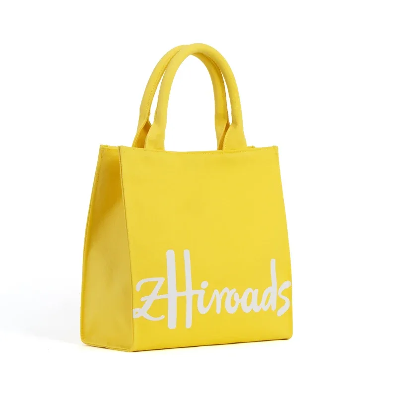 sacs fourre-tout en coton de marque de luxe pour femmes, sacs à main de voyage en tissu épais pour dames, sacs de shopping de marque
