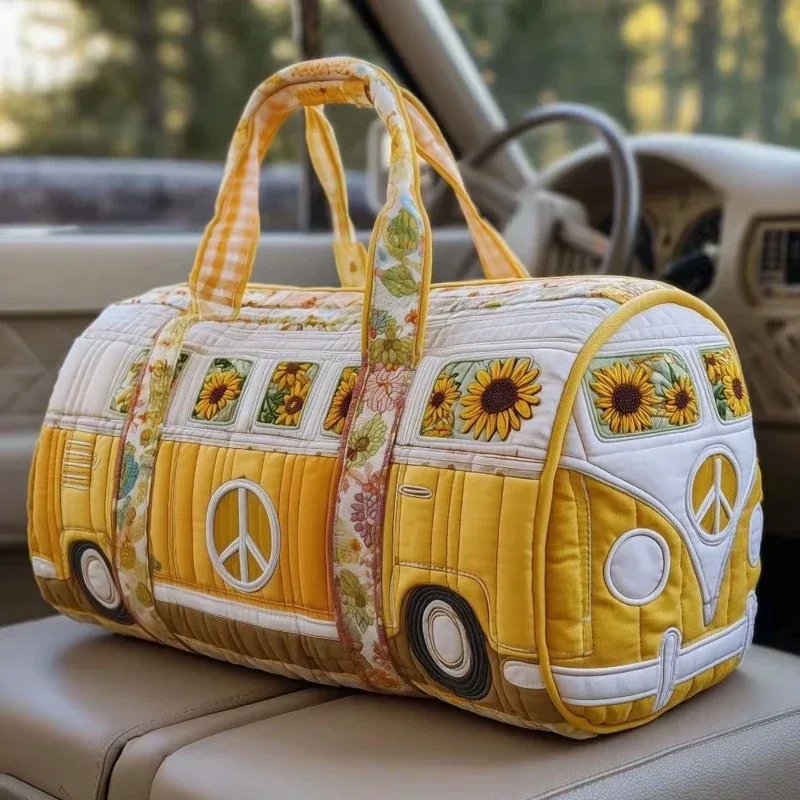 30 styles de sacs de voyage matelassés grande capacité, sacs fourre-tout matelassés 3D, sacs à main pour courts trajets