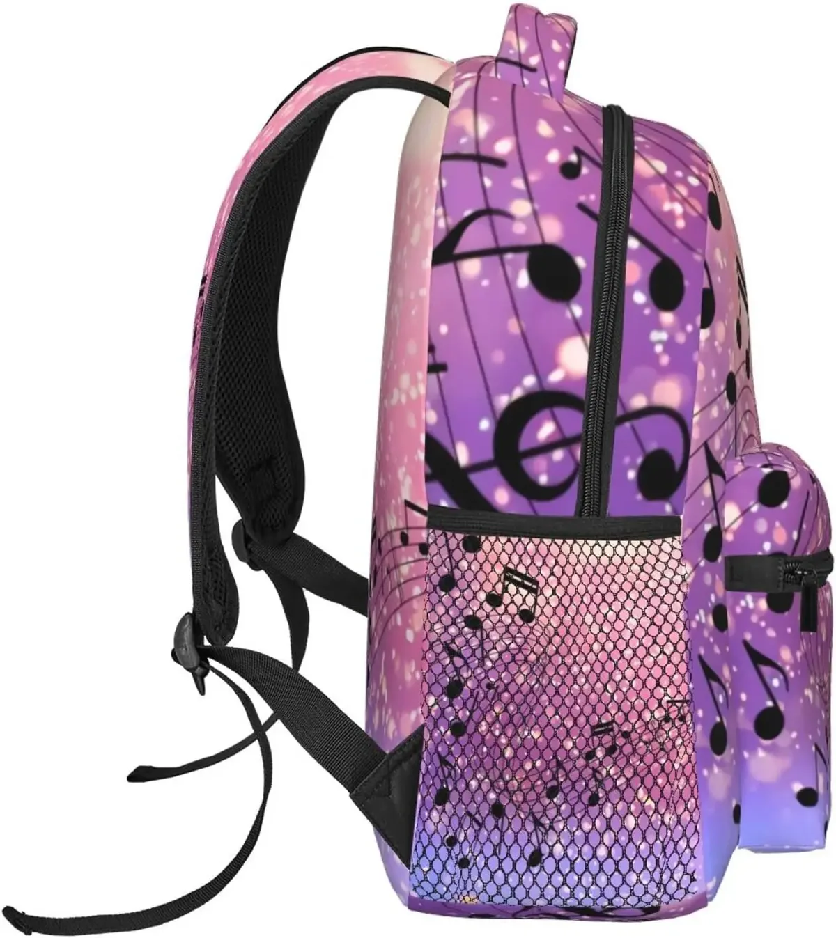 sac à dos léger pour note de musique pour adultes, sac à dos à sangle initiée réglable, sac à dos décontracté
