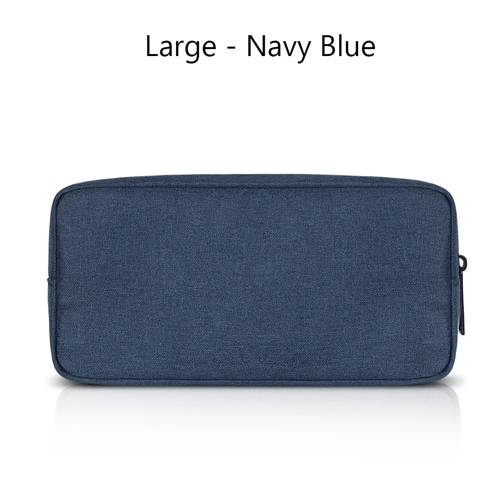 sacs de rangement numériques portables, organisateur de gadgets usb câbles fils chargeur batterie fermeture éclair sac à cosmétiques, étui accessoires