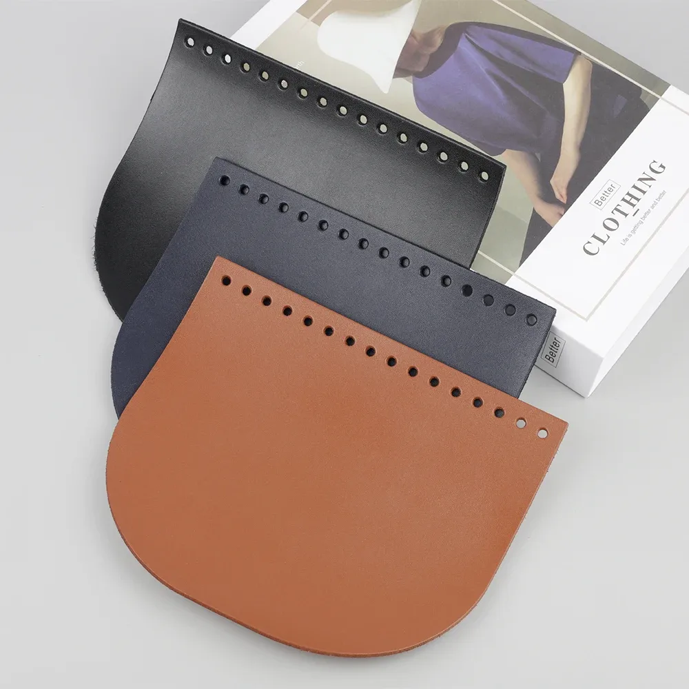 sac à bandoulière en cuir véritable à la mode, housse à rabat de remplacement pour femmes, sac à main spécial noir, accessoires de bricolage, matériel de couture